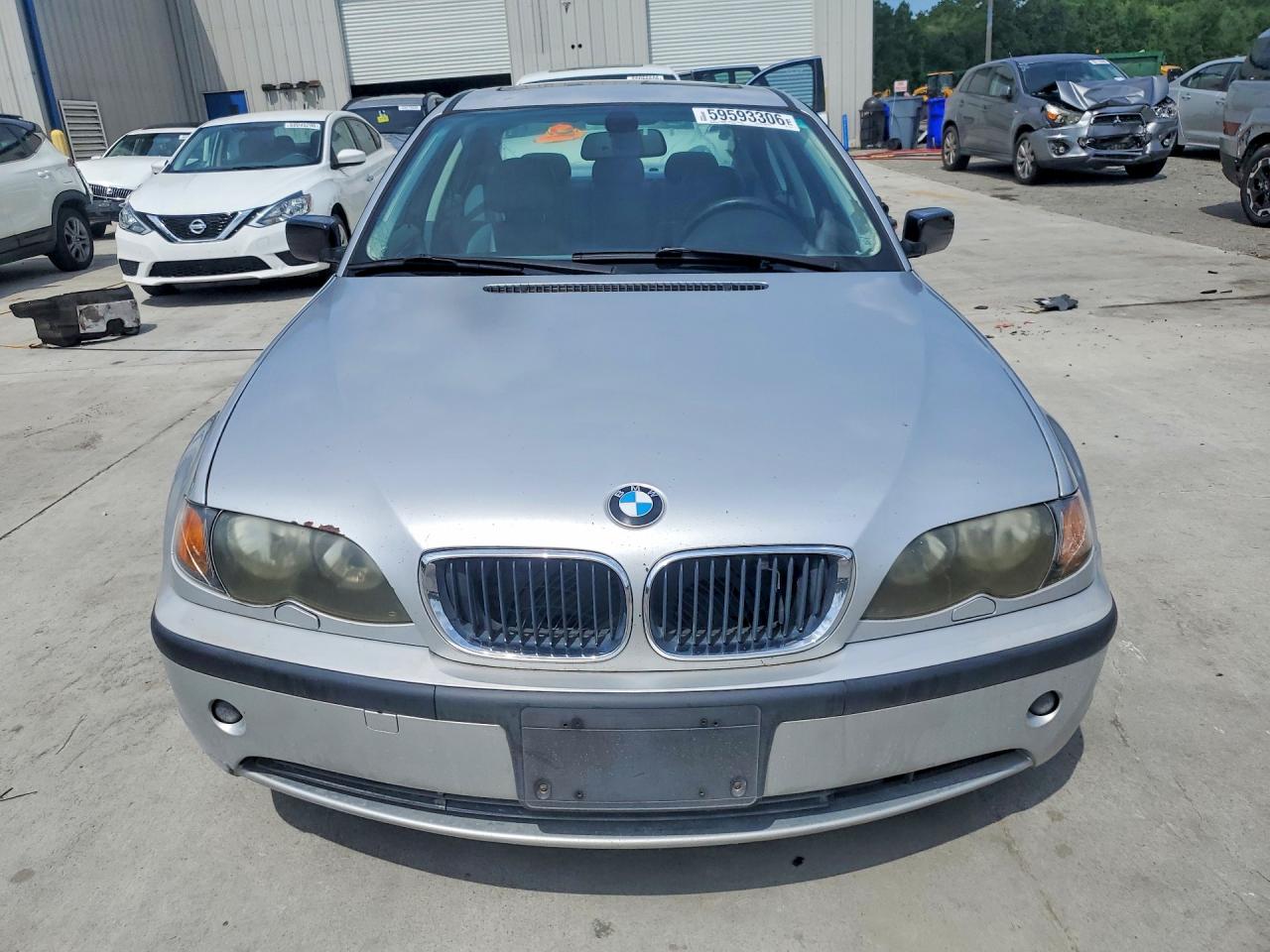 2005 Bmw 325 I Silver vin: WBAEV33425KW16816