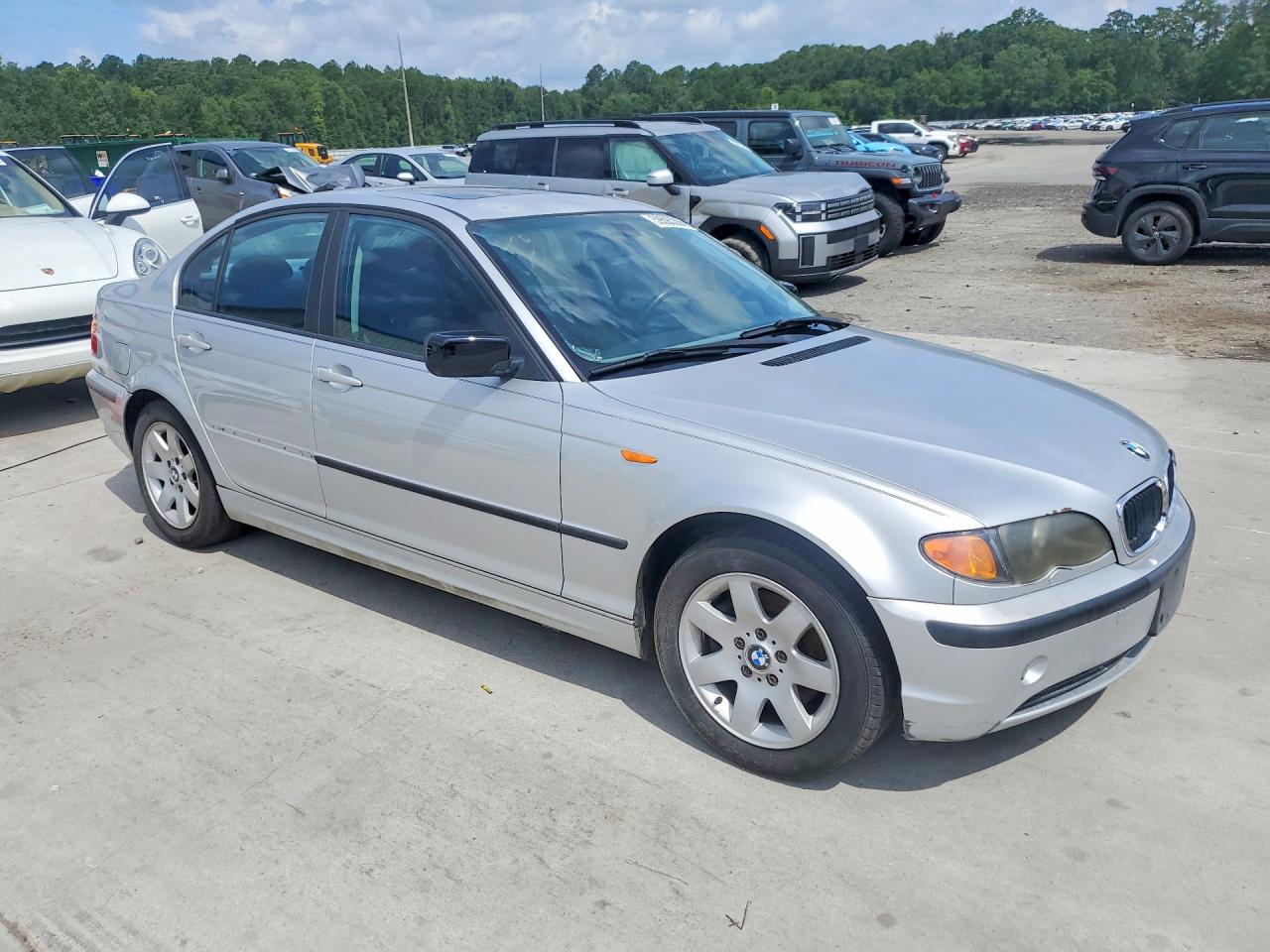 2005 Bmw 325 I Silver vin: WBAEV33425KW16816