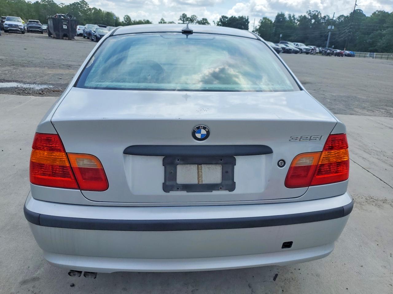 2005 Bmw 325 I Silver vin: WBAEV33425KW16816