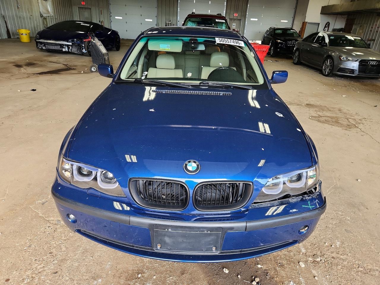 2005 Bmw 325 I Blue vin: WBAEV33425KW17481