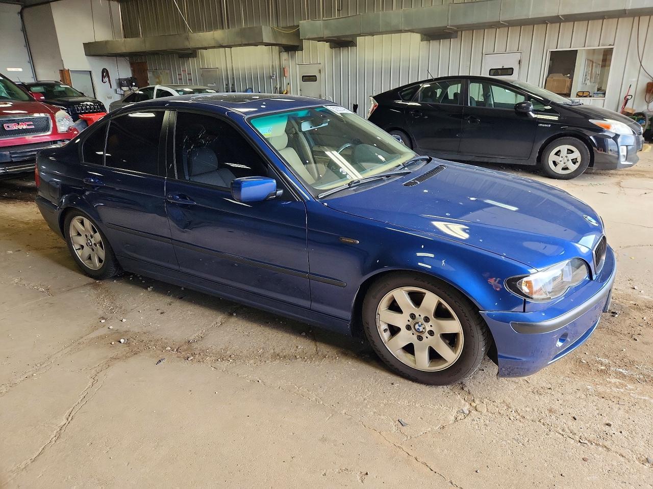 2005 Bmw 325 I Blue vin: WBAEV33425KW17481