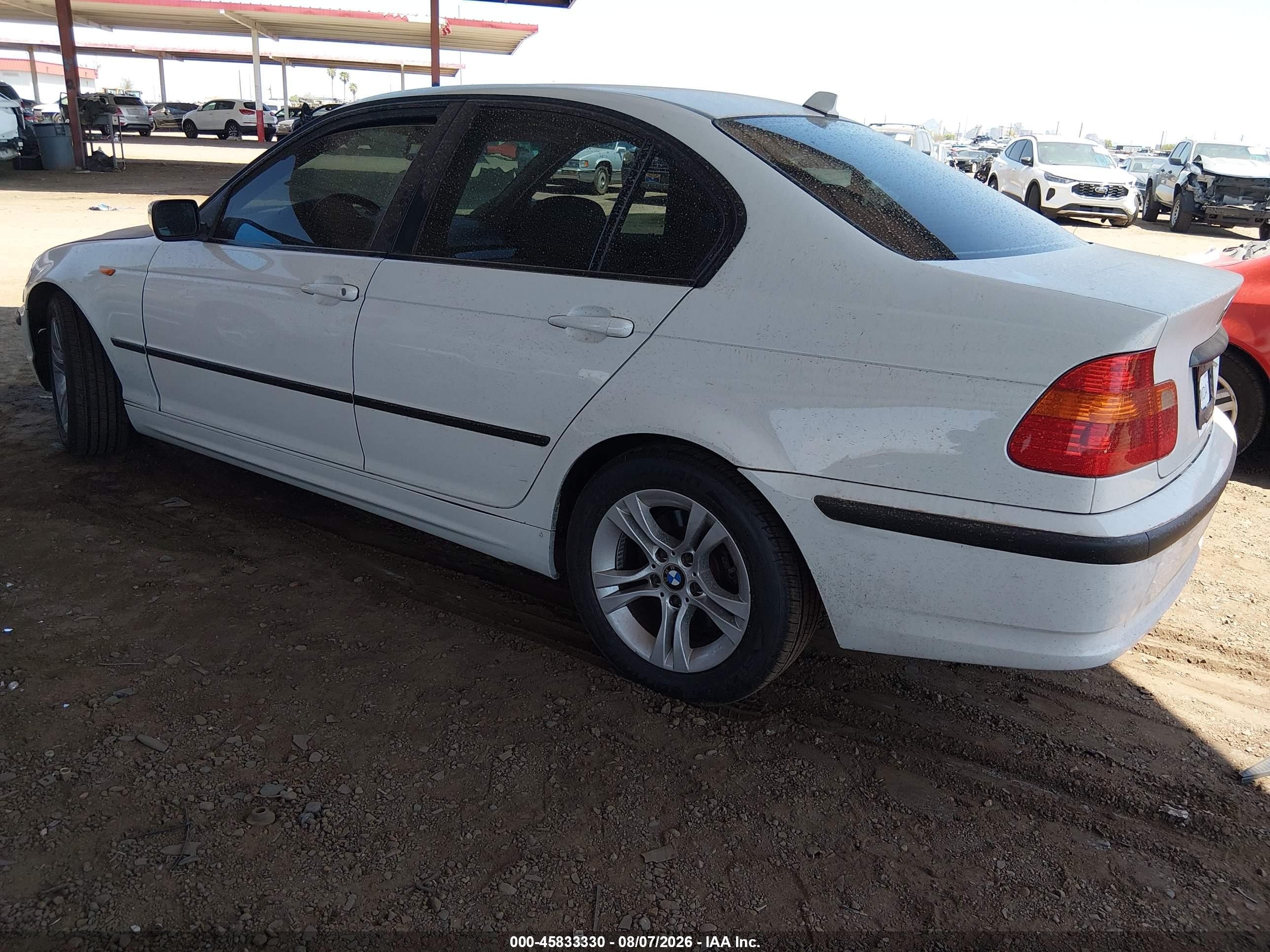 2005 Bmw 325i   Белый vin: WBAEV33425KW18923