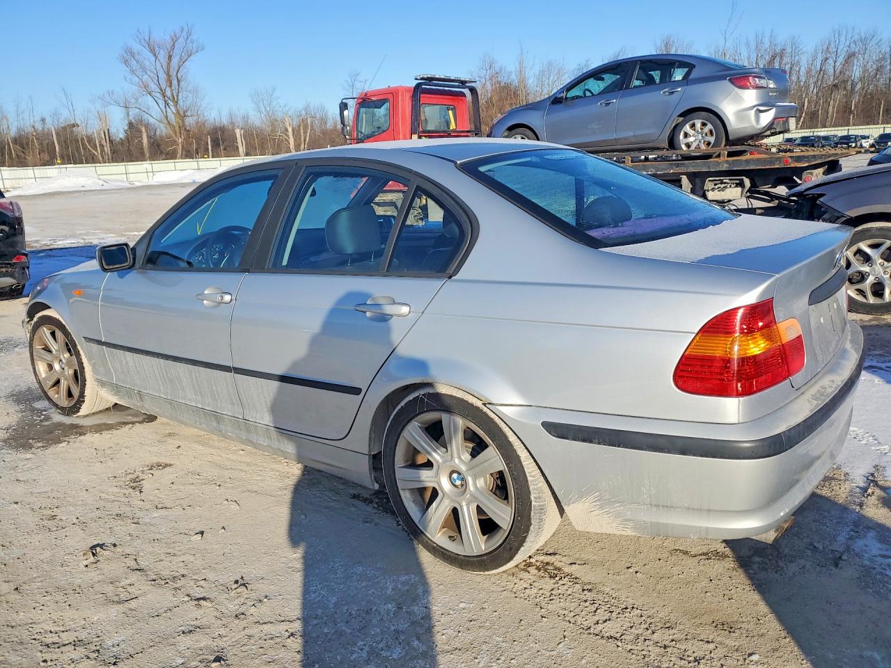 2003 Bmw 325 Silver vin: WBAEV33433KL58996