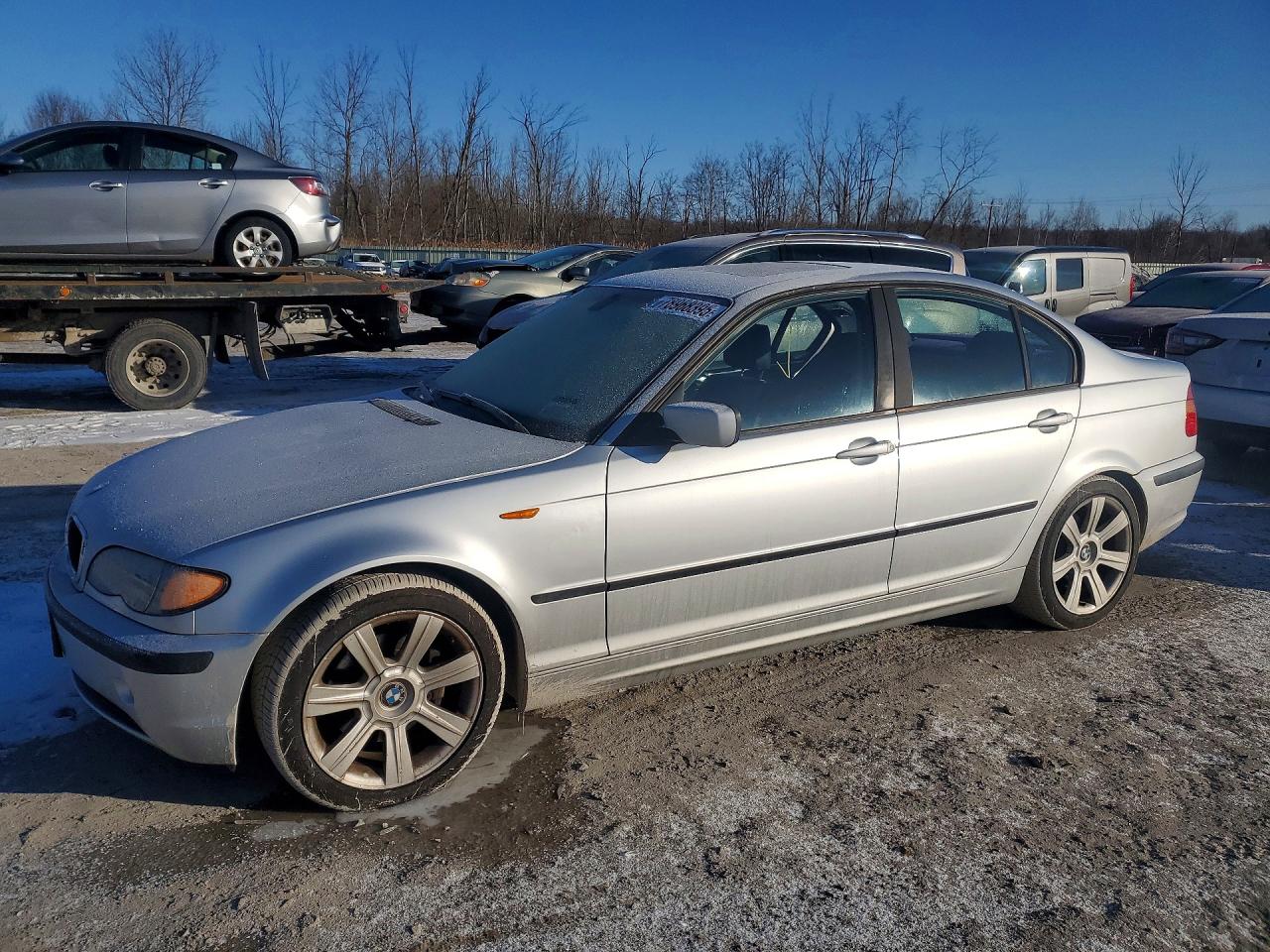 2003 Bmw 325 Silver vin: WBAEV33433KL58996