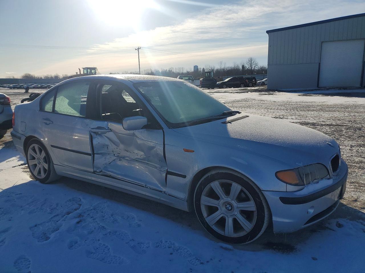 2003 Bmw 325 Silver vin: WBAEV33433KL58996