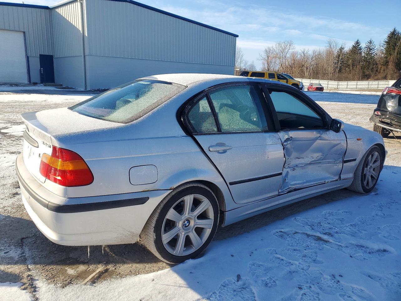 2003 Bmw 325 Silver vin: WBAEV33433KL58996