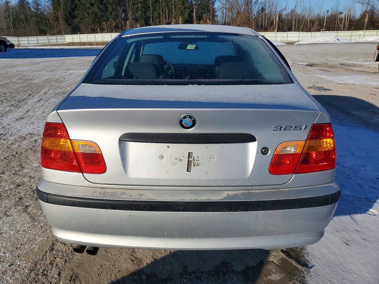 2003 Bmw 325 Silver vin: WBAEV33433KL58996