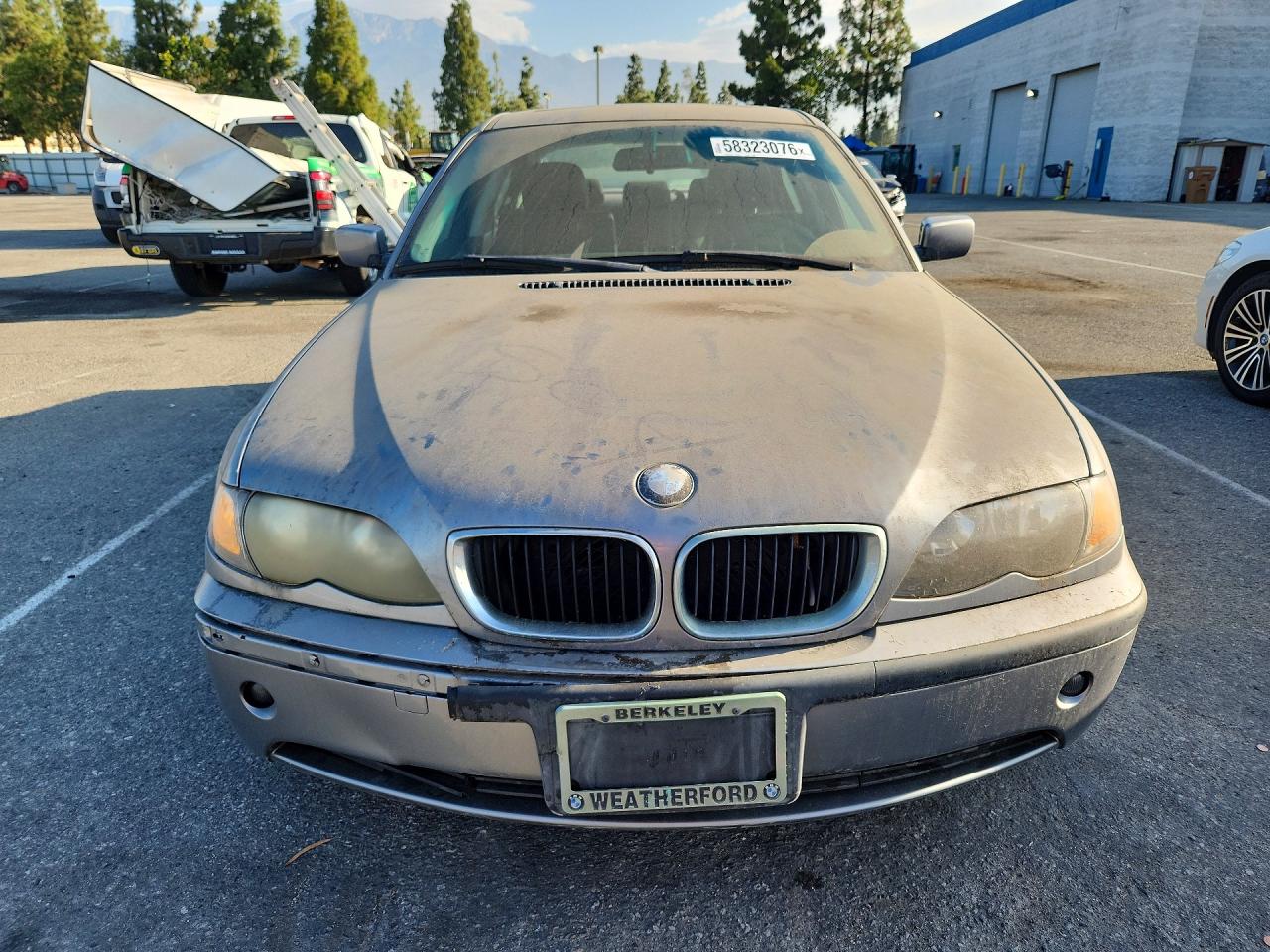 2003 Bmw 325 I Gray vin: WBAEV33433KR24008