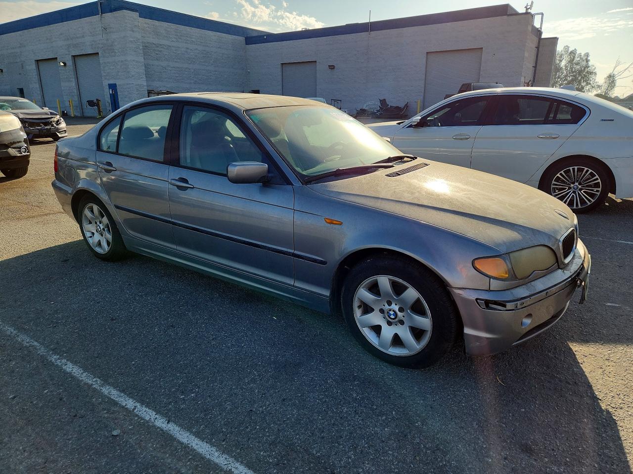 2003 Bmw 325 I Gray vin: WBAEV33433KR24008