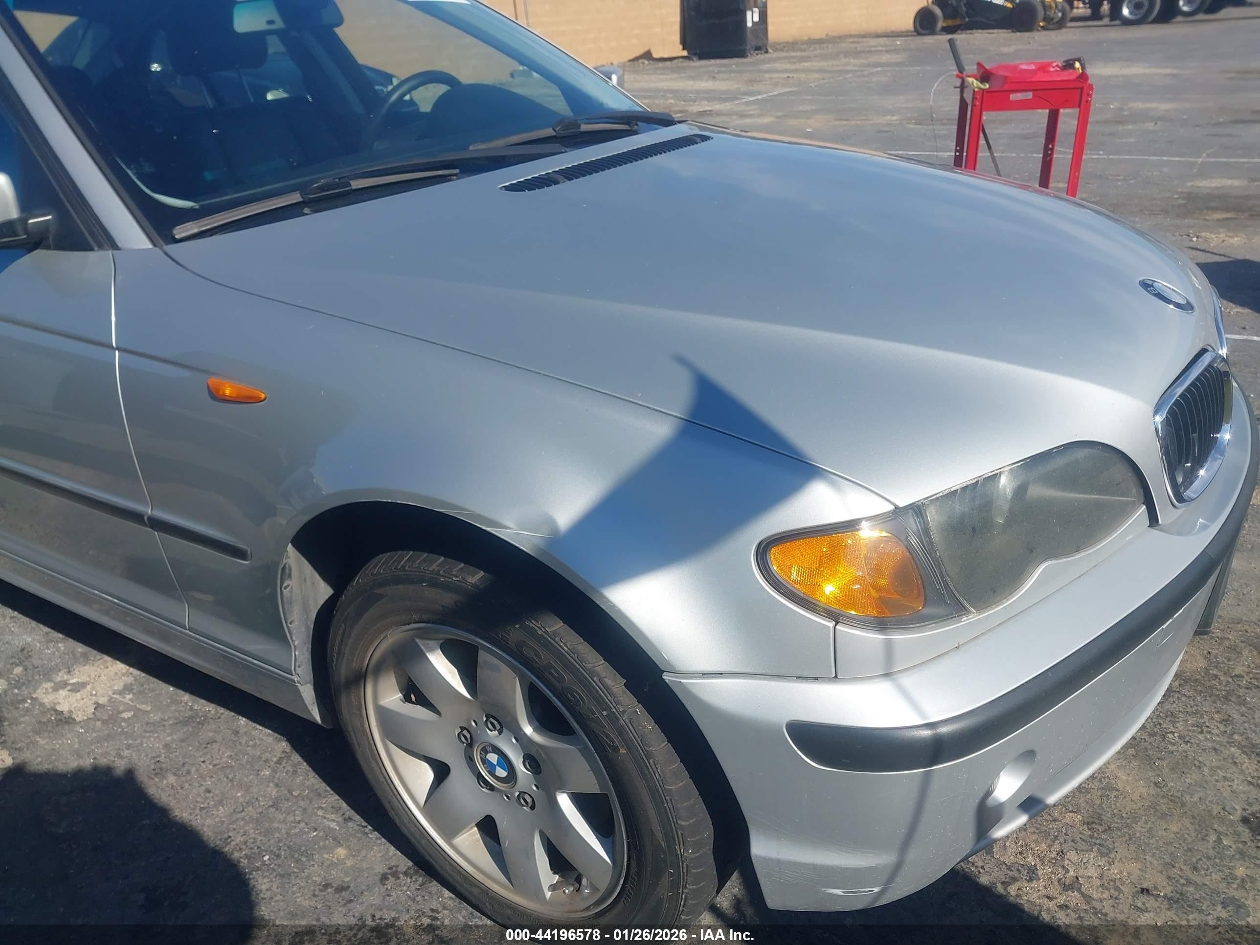 2004 Bmw 325i   Gray vin: WBAEV33434KR30439