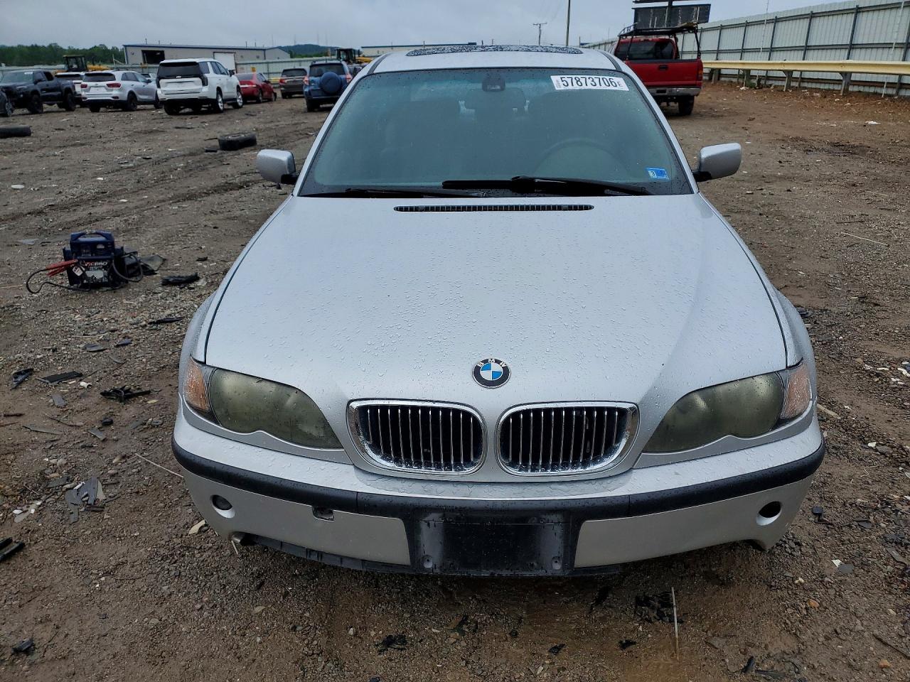 2005 Bmw 325 I Silver vin: WBAEV33435KW16940