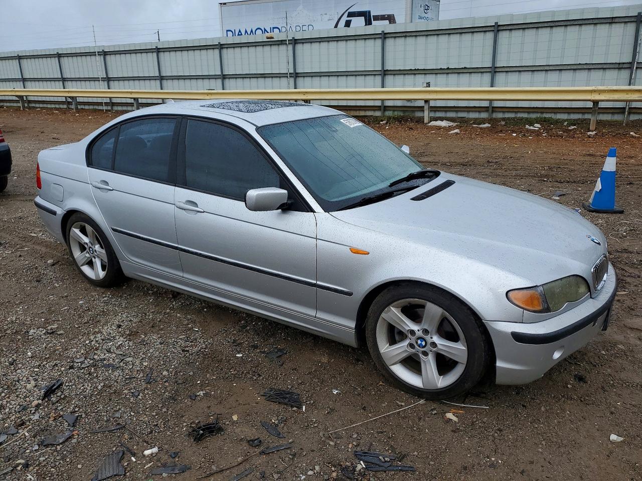 2005 Bmw 325 I Silver vin: WBAEV33435KW16940