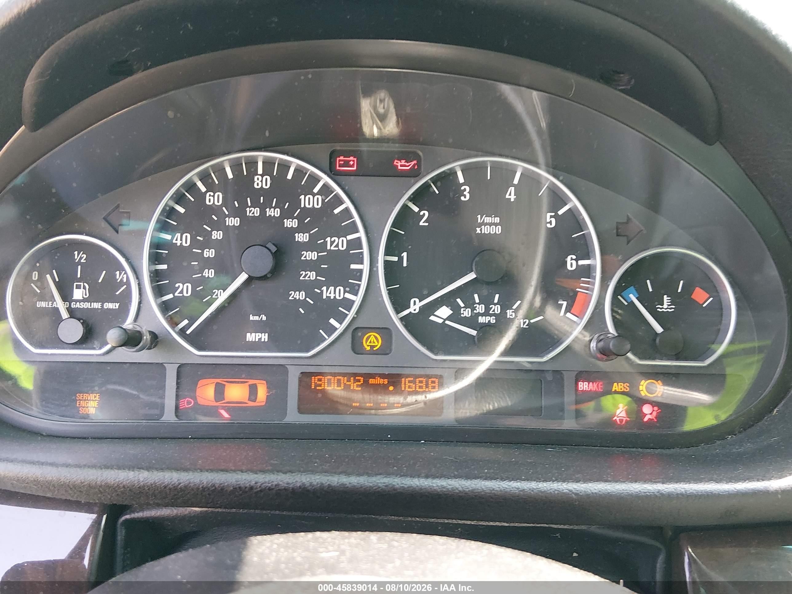 2002 Bmw 325i   Gray vin: WBAEV33442KL55197