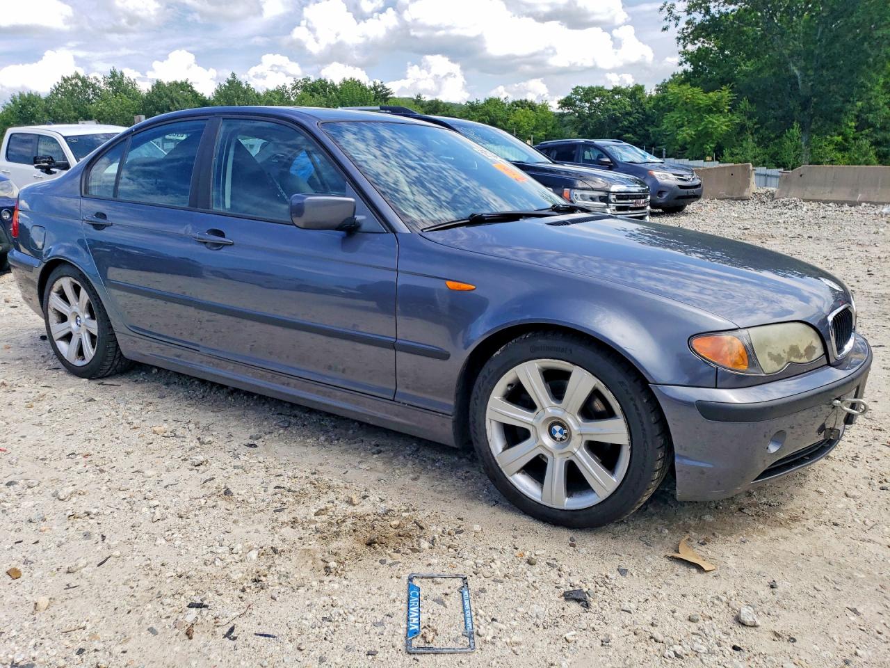 2003 Bmw 325 I Gray vin: WBAEV33443KL60028