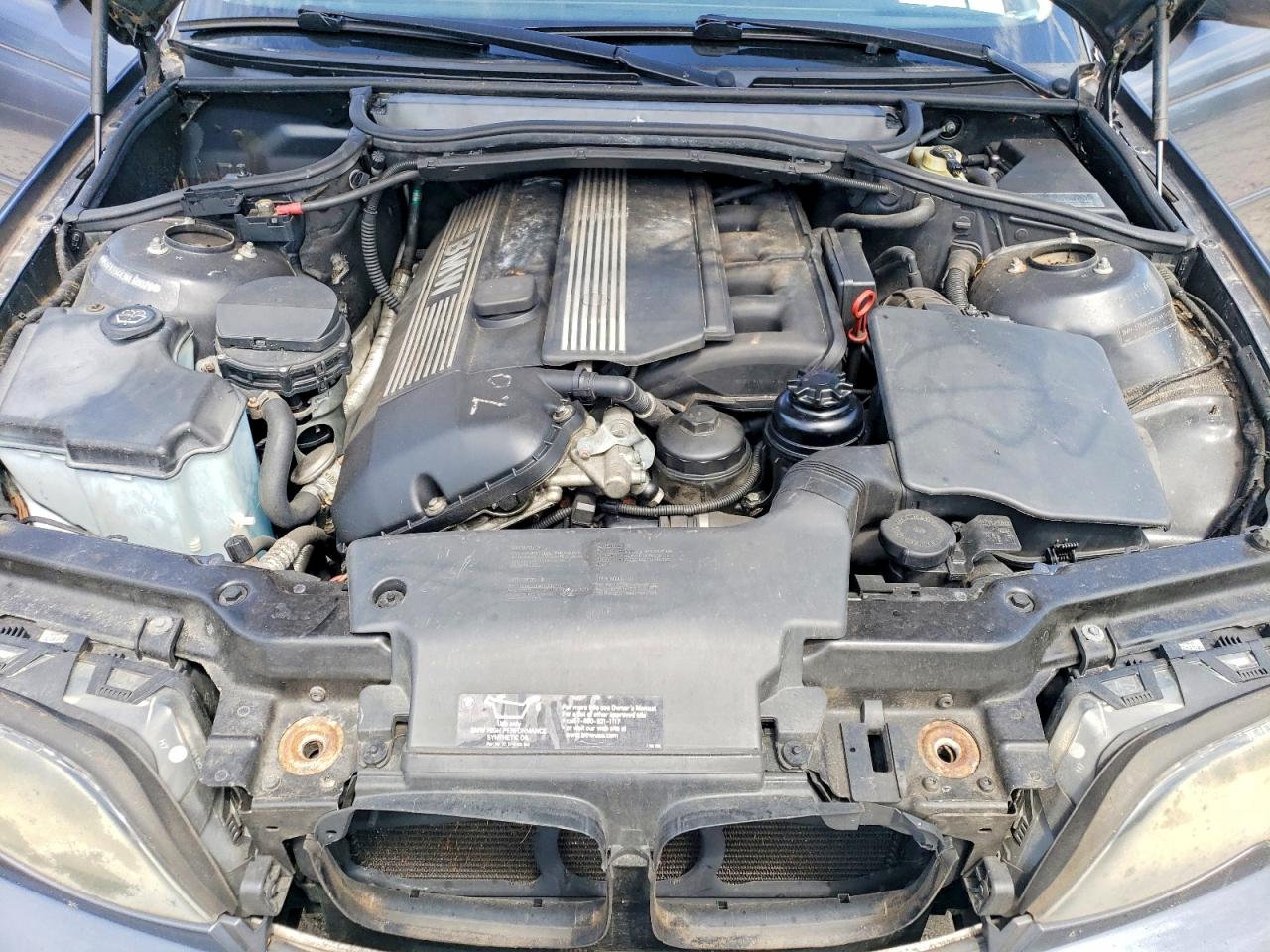 2003 Bmw 325 I Gray vin: WBAEV33443KL60028