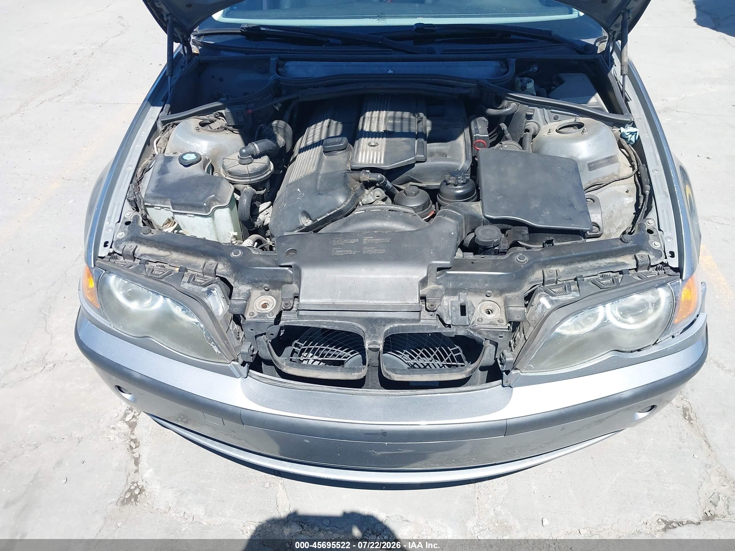 2004 Bmw 325i Gray vin: WBAEV33444KR26822