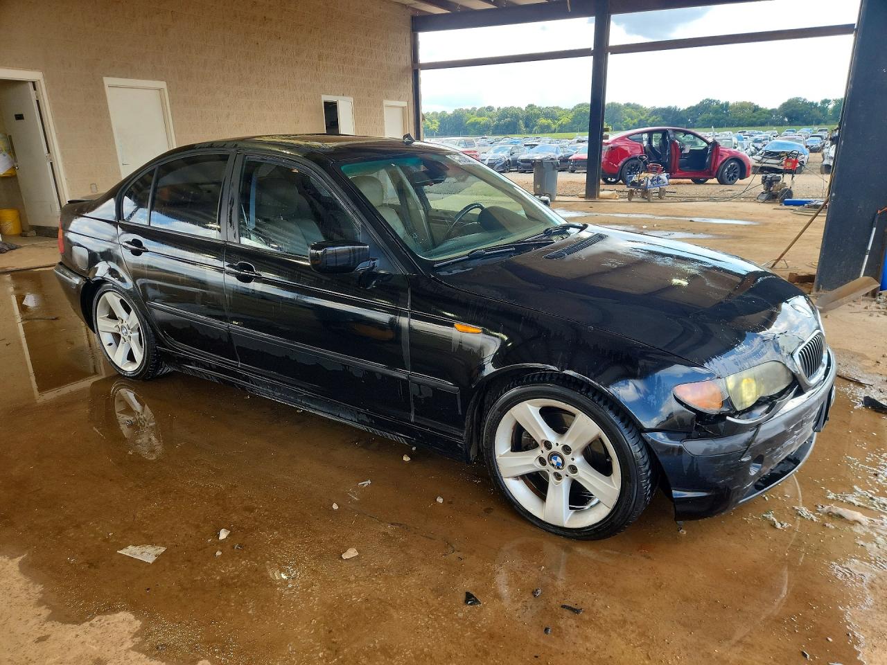 2005 Bmw 325 I Black vin: WBAEV33455KW20035