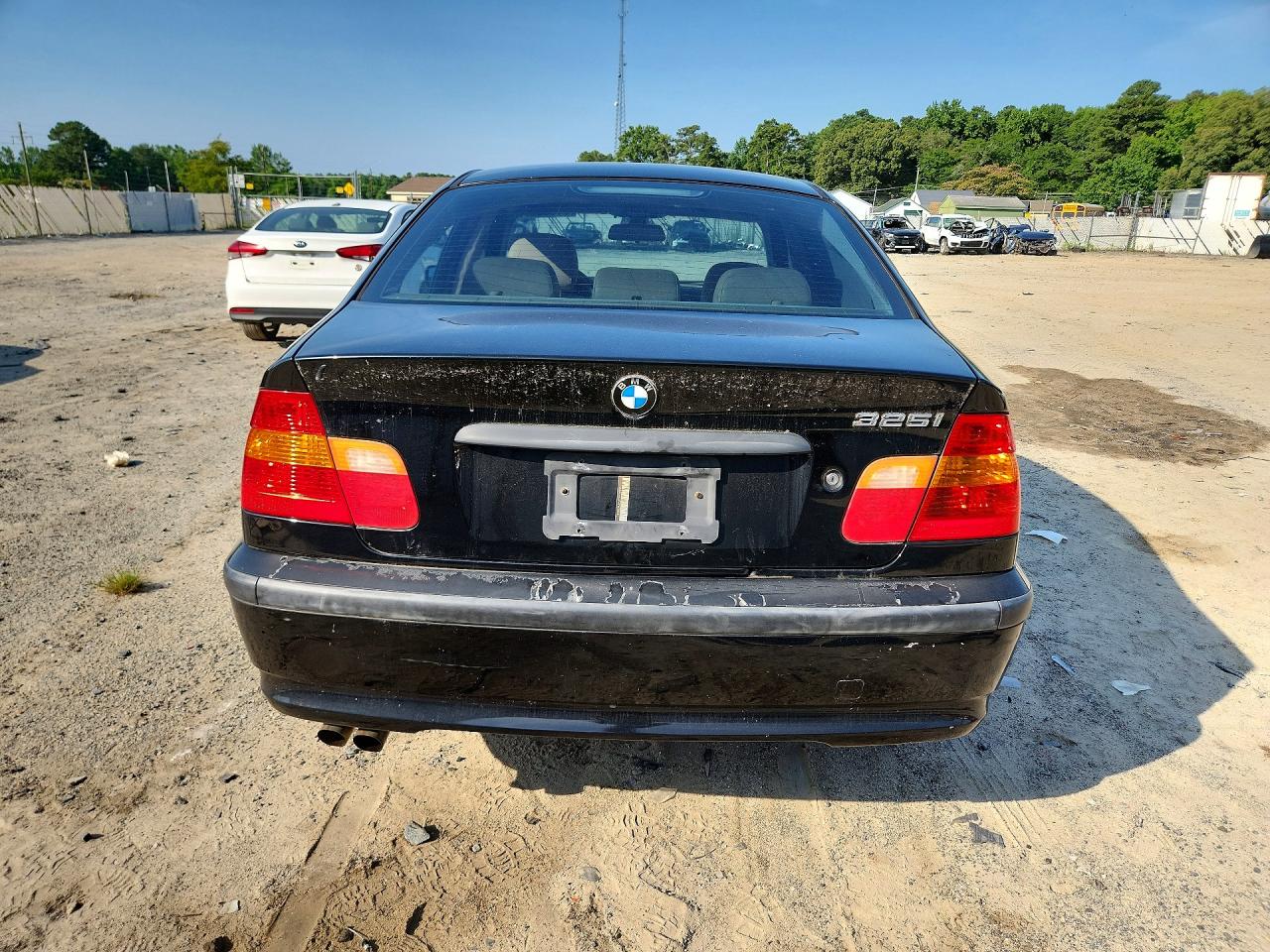 2005 Bmw 325 I Black vin: WBAEV33455KW20133