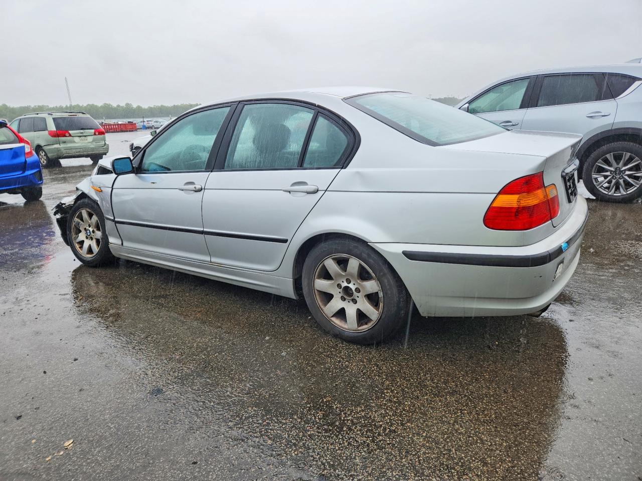 2002 Bmw 325 I Silver vin: WBAEV33462KL67156