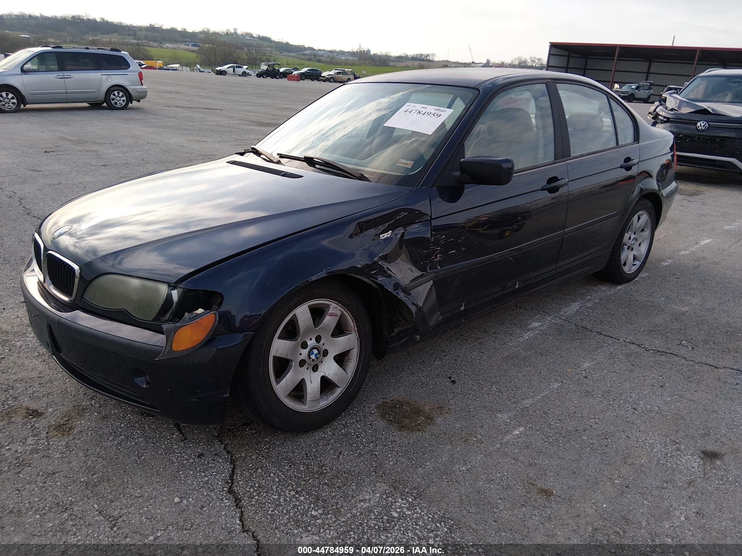 2002 Bmw 325i   Синий vin: WBAEV33462KL77931