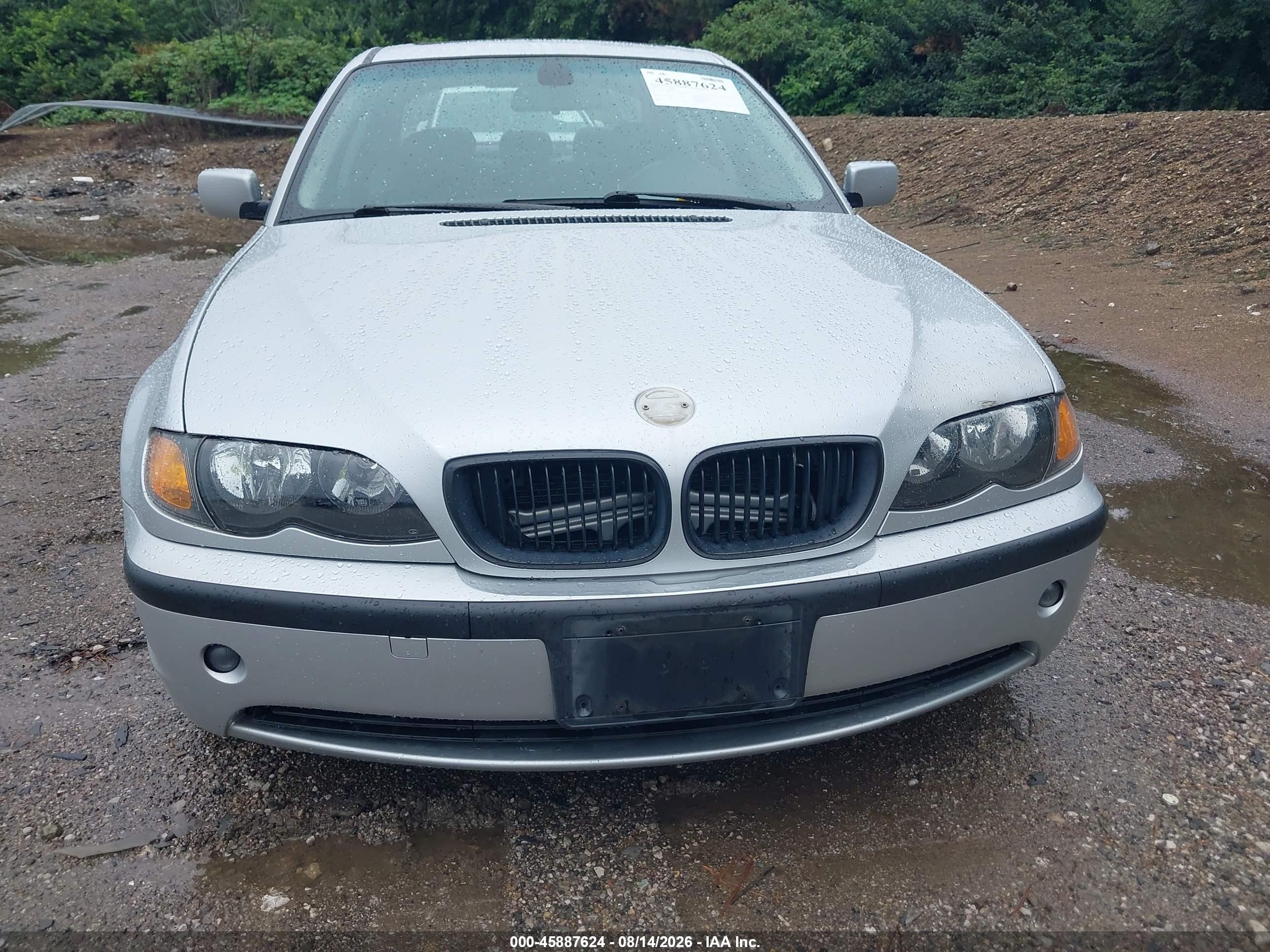 2003 Bmw 325i   Silver vin: WBAEV33463KL61259