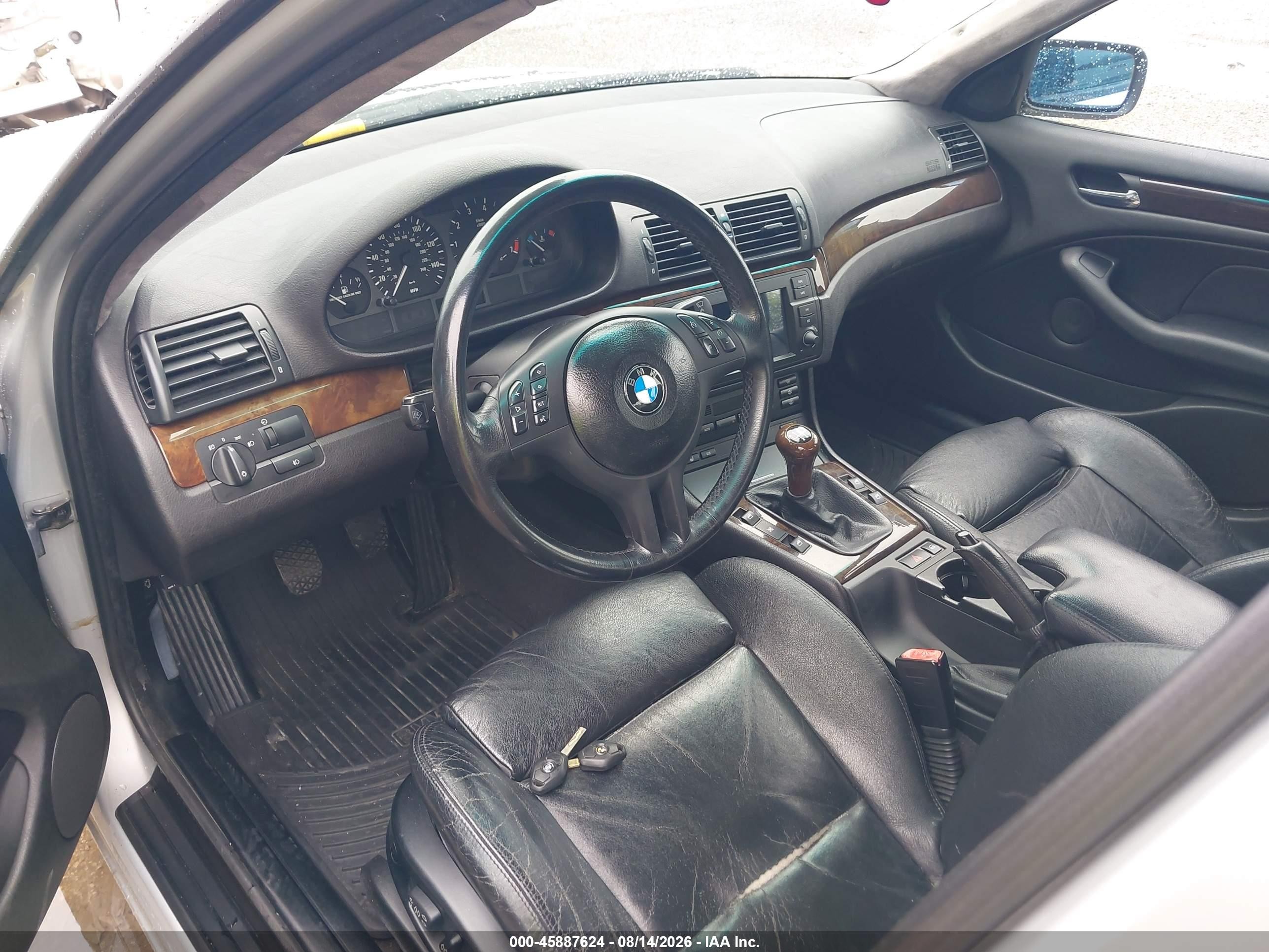 2003 Bmw 325i   Silver vin: WBAEV33463KL61259