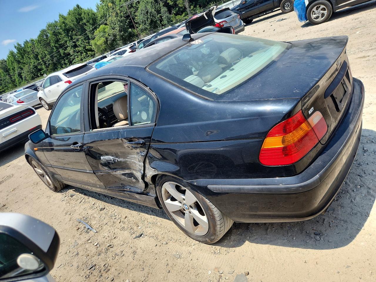 2004 Bmw 325 I Black vin: WBAEV33464KR28507
