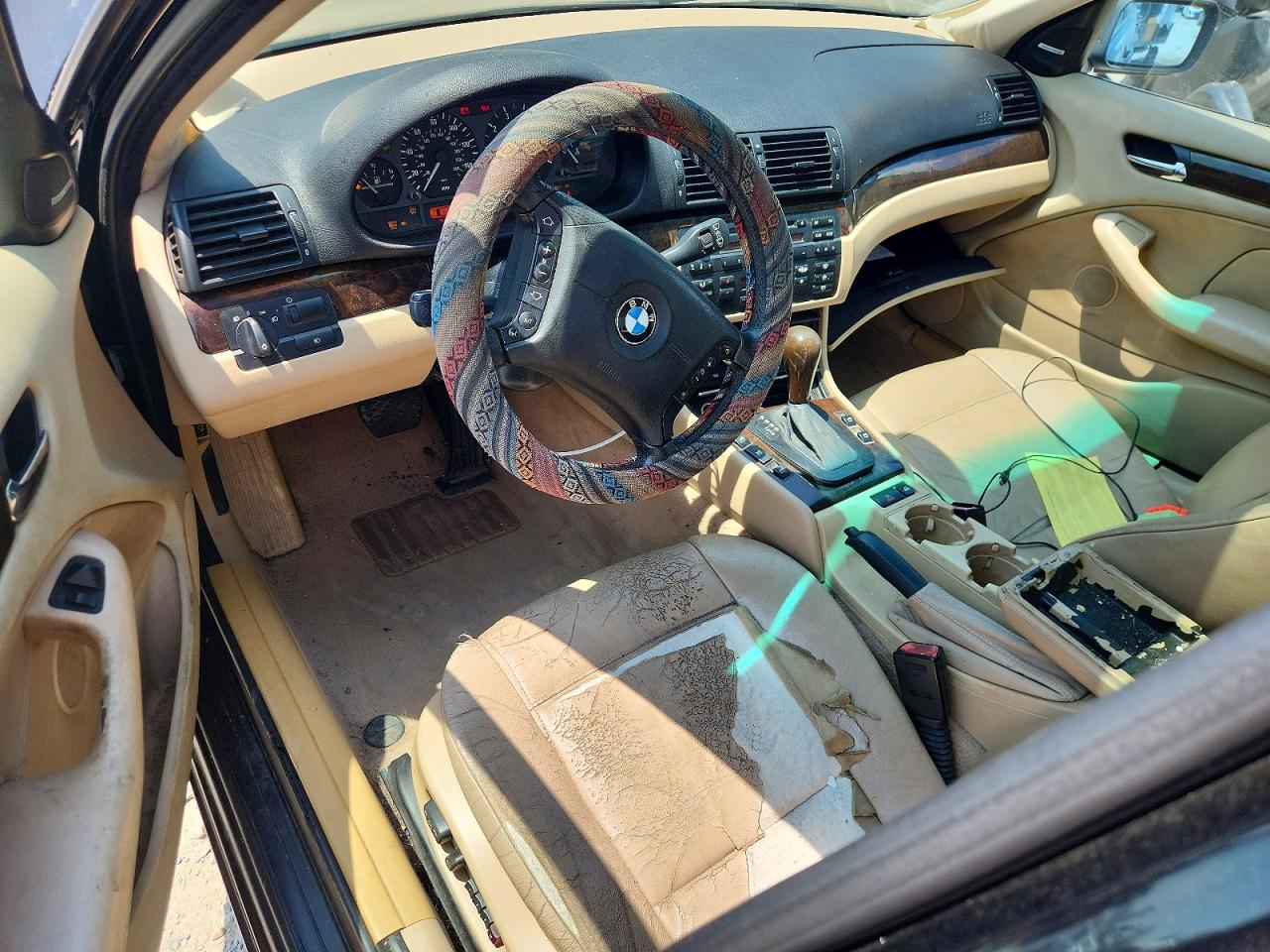 2004 Bmw 325 I Black vin: WBAEV33464KR28507