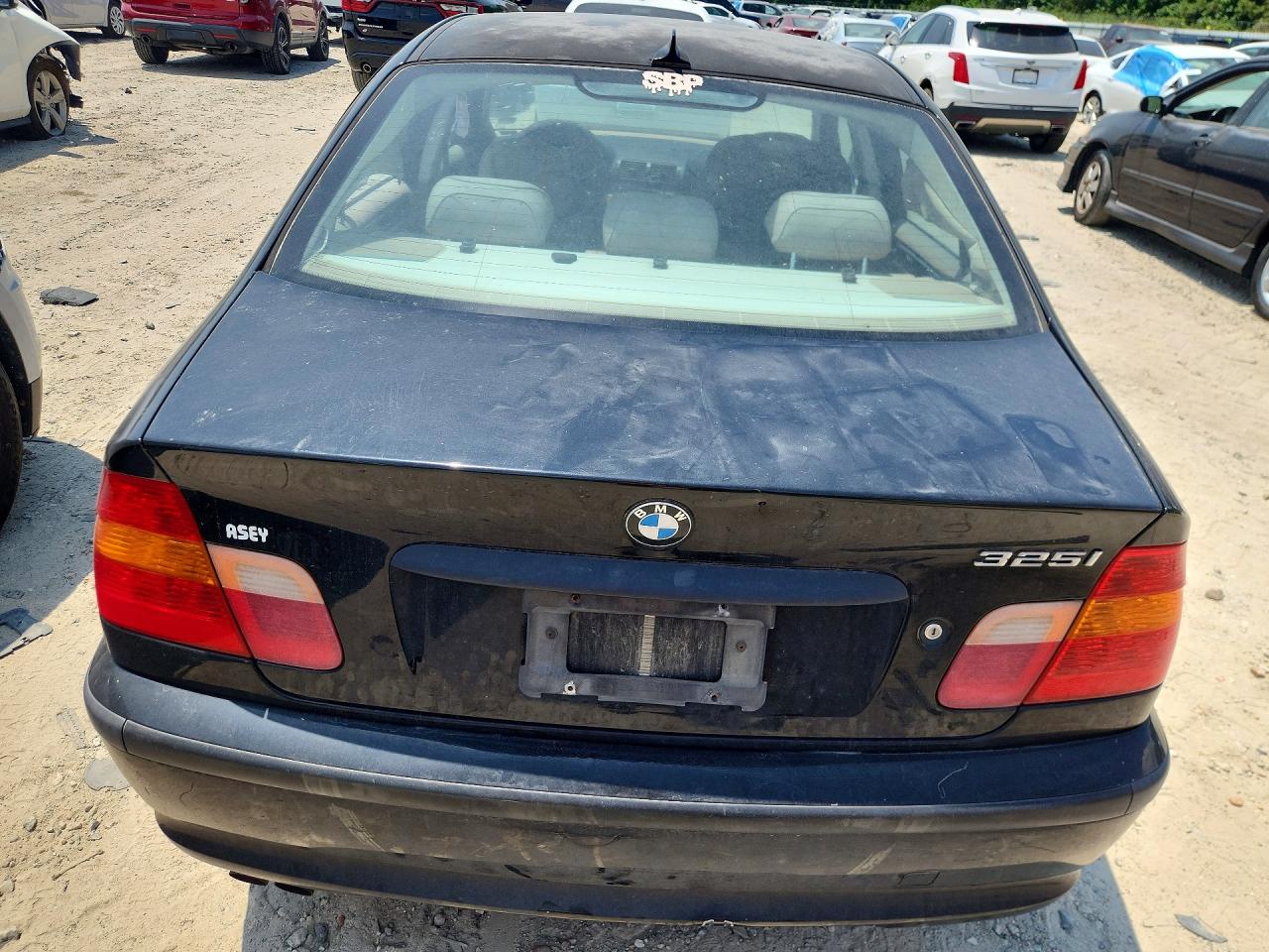 2004 Bmw 325 I Black vin: WBAEV33464KR28507