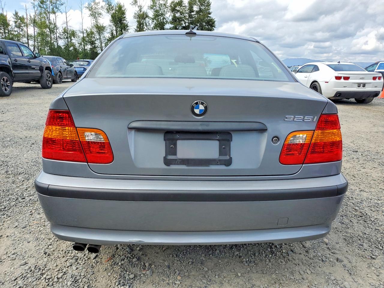 2005 Bmw 325 I Gray vin: WBAEV33465KW17435