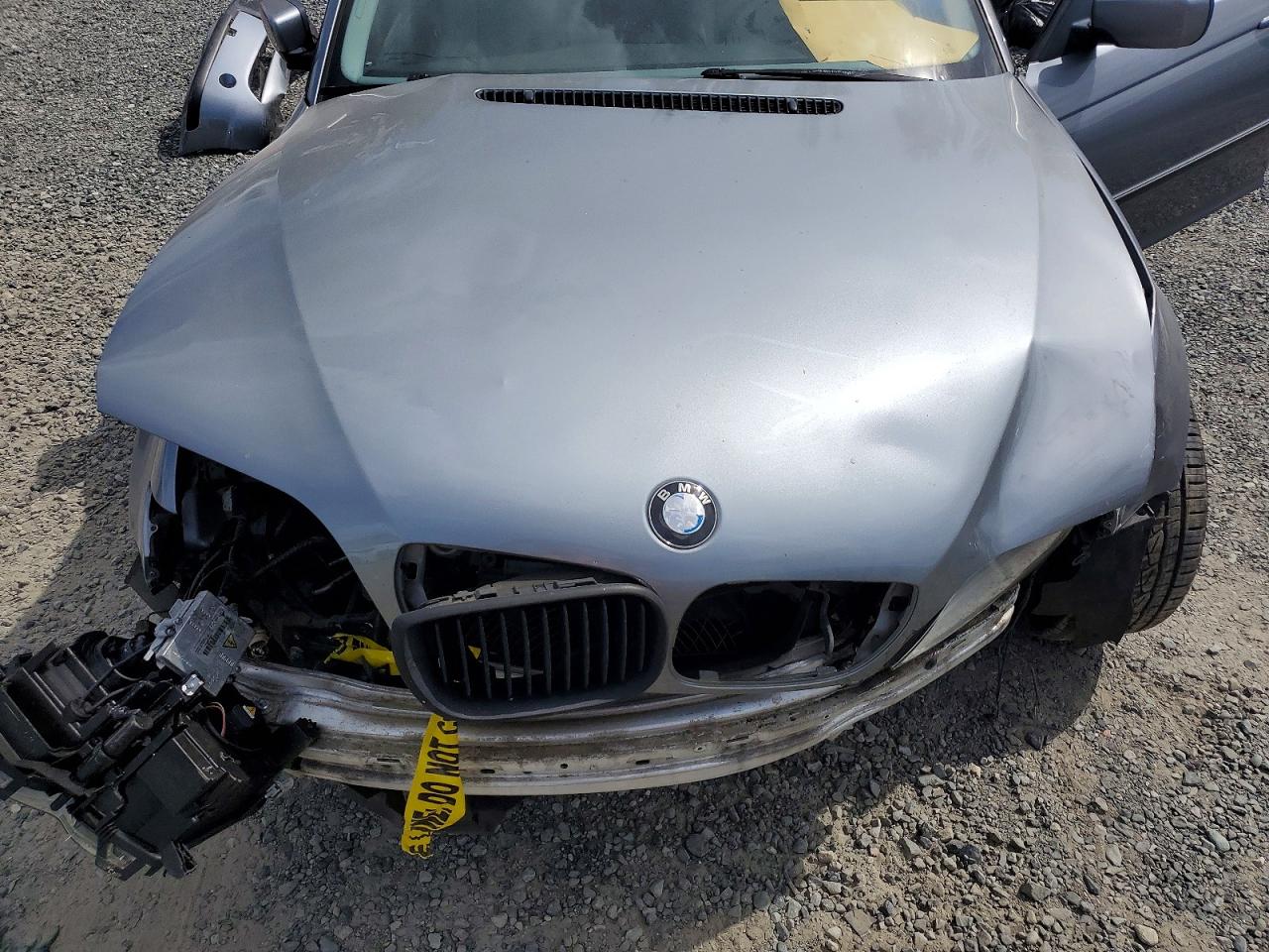 2005 Bmw 325 I Gray vin: WBAEV33465KW17435