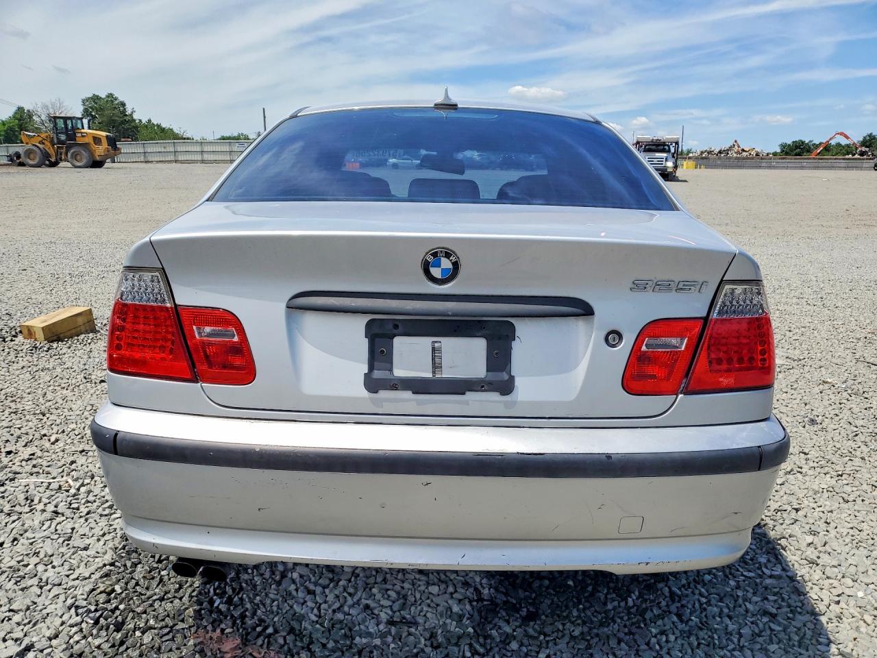 2005 Bmw 325 I Silver vin: WBAEV33465KW17628