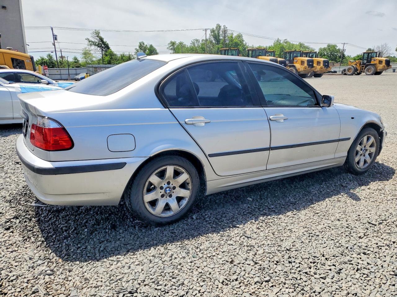 2005 Bmw 325 I Silver vin: WBAEV33465KW17628