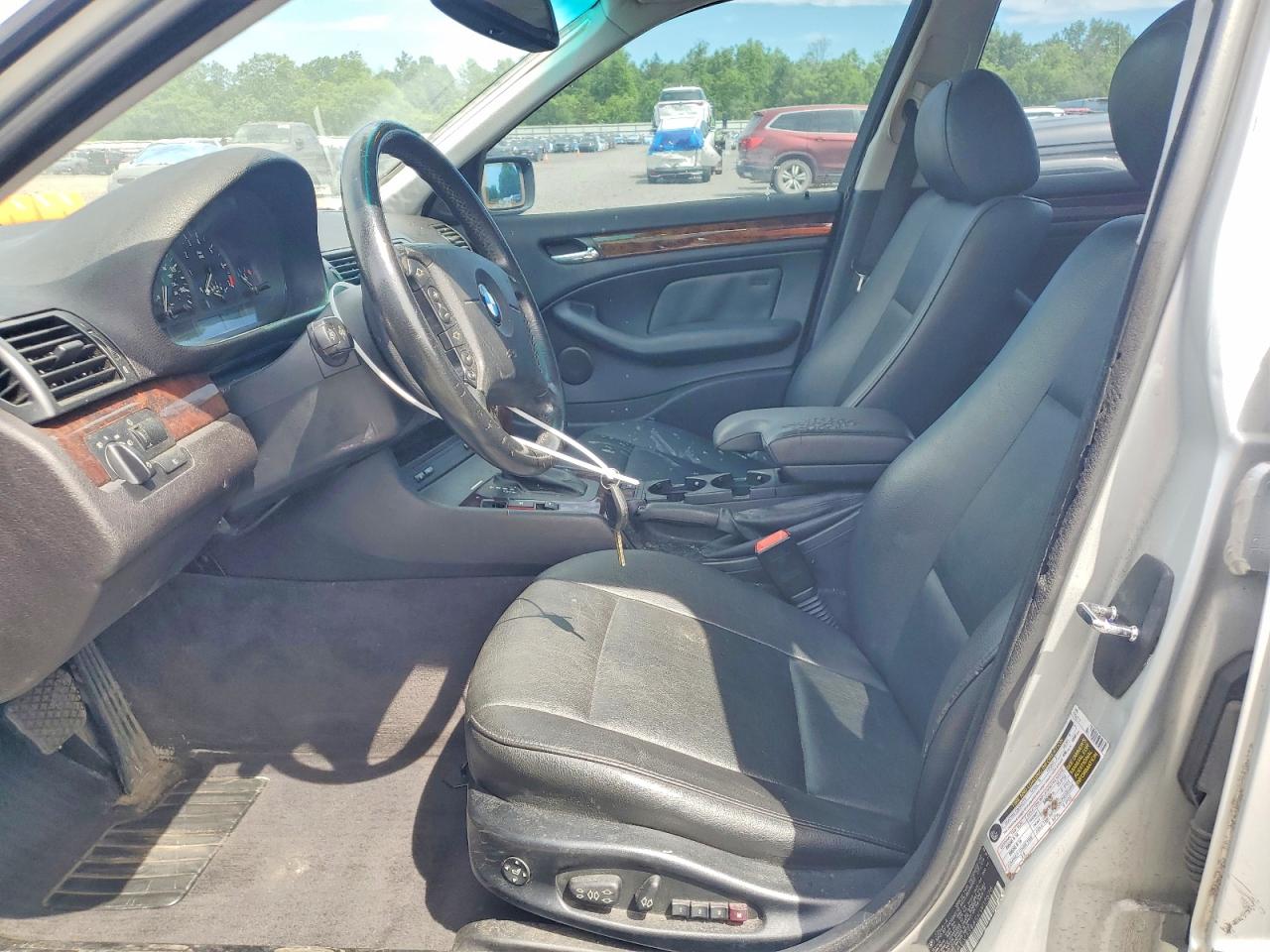 2005 Bmw 325 I Silver vin: WBAEV33465KW17628