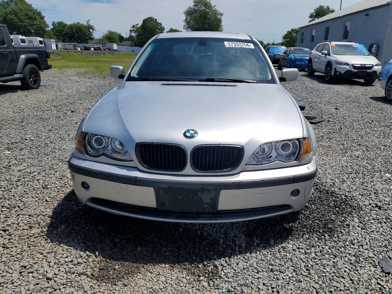 2005 Bmw 325 I Silver vin: WBAEV33465KW17628