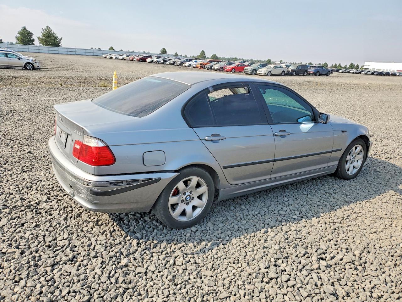 2005 Bmw 325 I Silver vin: WBAEV33465KW18956