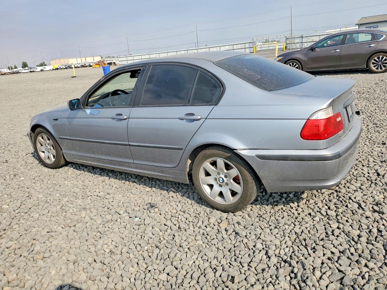 2005 Bmw 325 I Silver vin: WBAEV33465KW18956