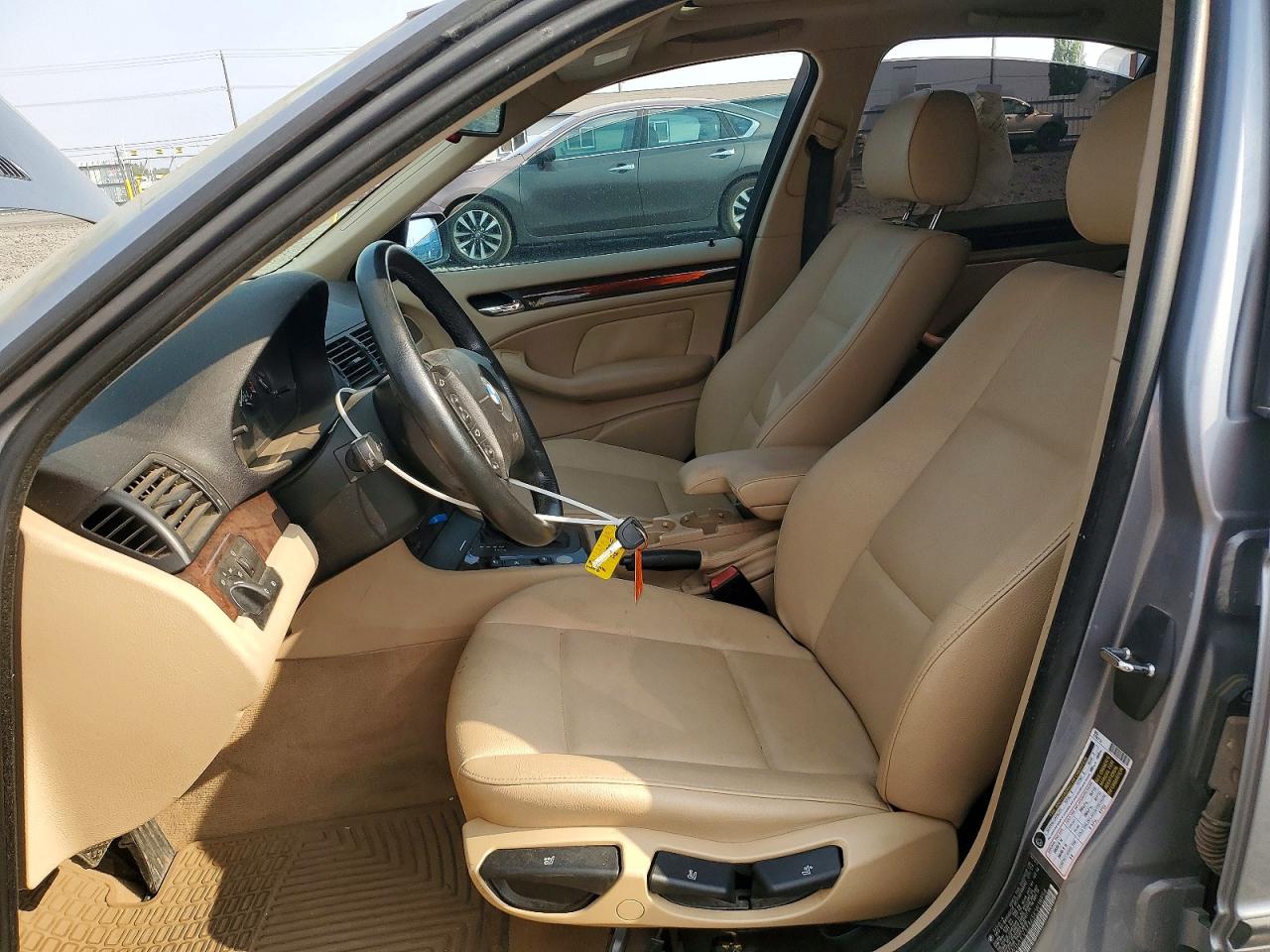 2005 Bmw 325 I Silver vin: WBAEV33465KW18956