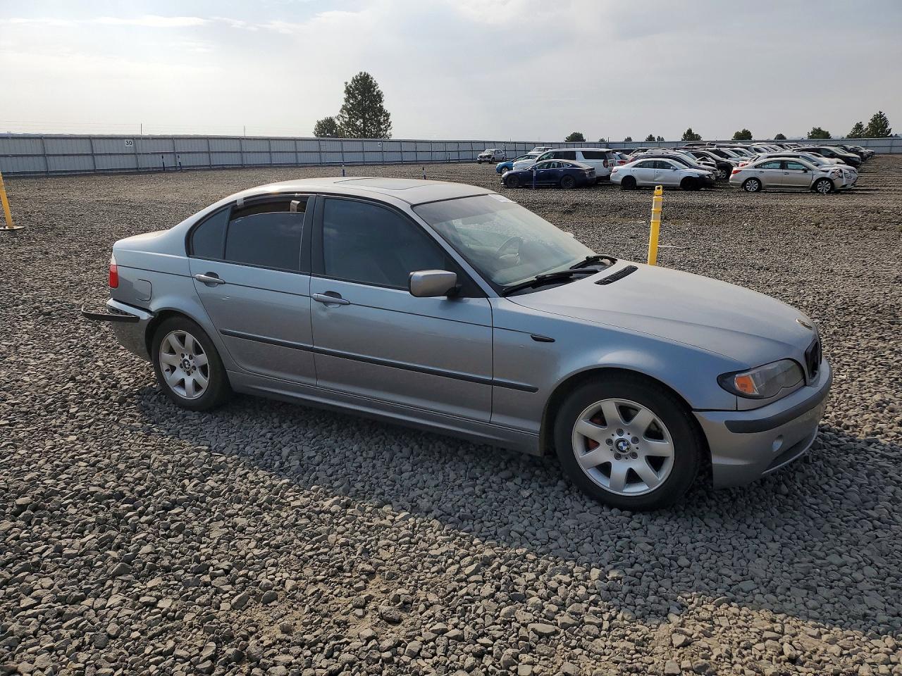 2005 Bmw 325 I Silver vin: WBAEV33465KW18956
