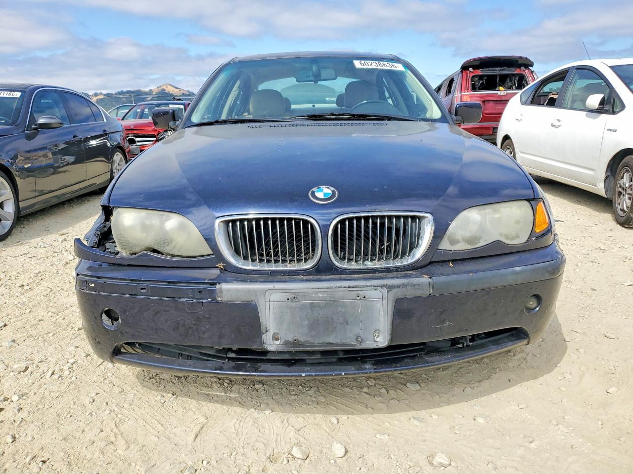 2002 Bmw 325 I Blue vin: WBAEV33472KL68736