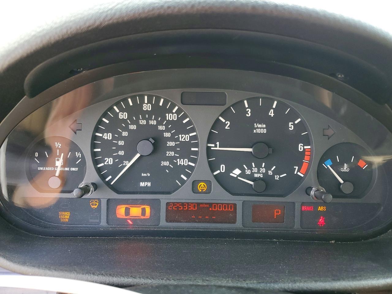 2002 Bmw 325 I Blue vin: WBAEV33472KL68736
