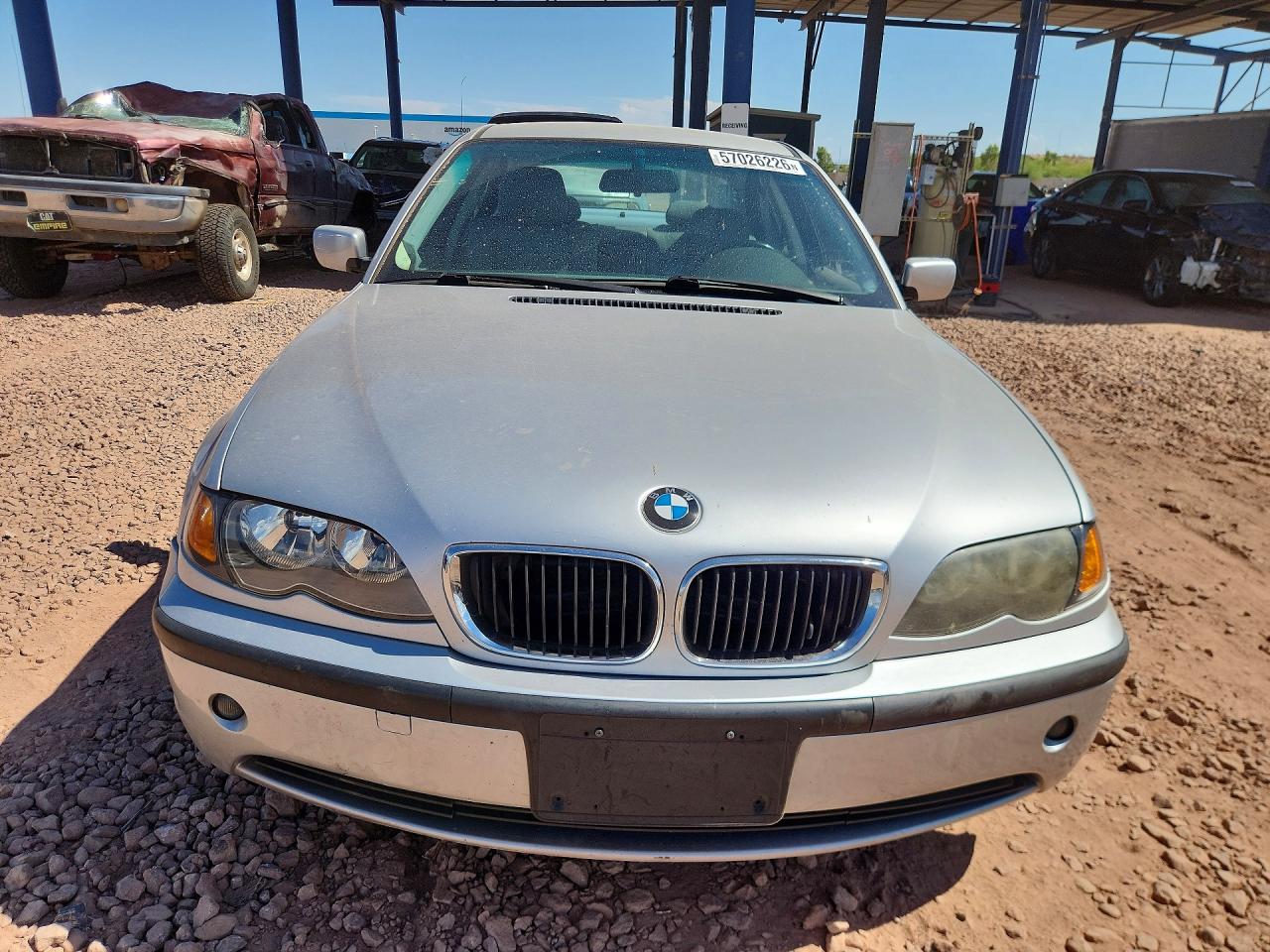 2002 Bmw 325 I Silver vin: WBAEV33472PD00183