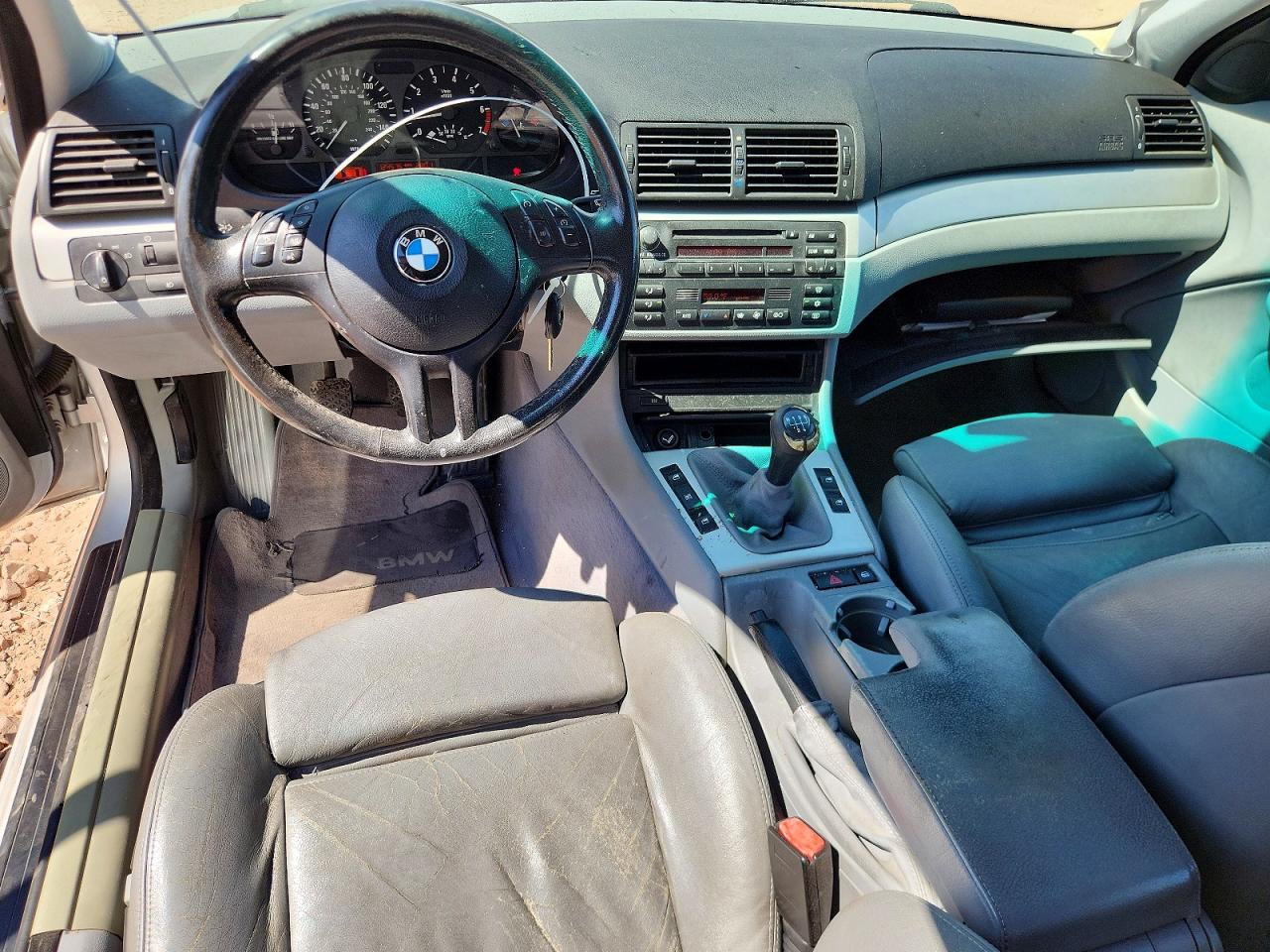 2002 Bmw 325 I Silver vin: WBAEV33472PD00183