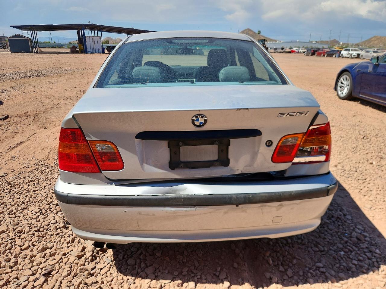 2002 Bmw 325 I Silver vin: WBAEV33472PD00183