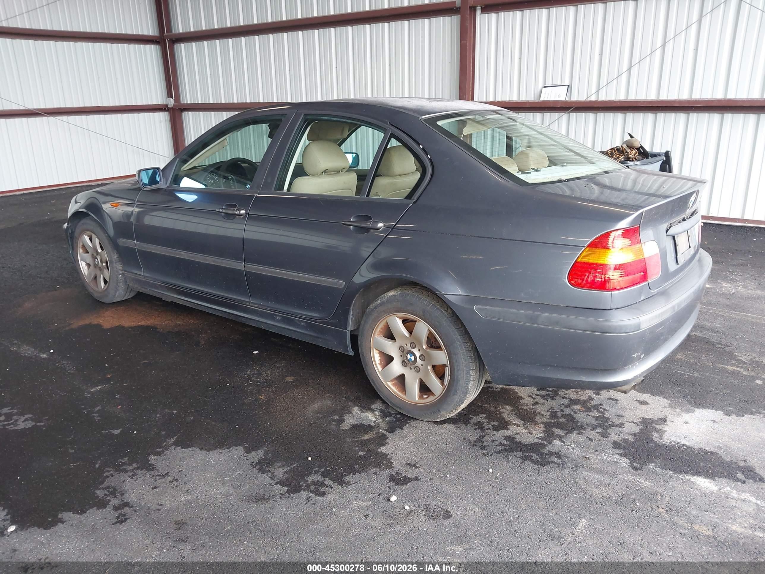 2003 Bmw 325i   Dark Blue vin: WBAEV33473KL81102