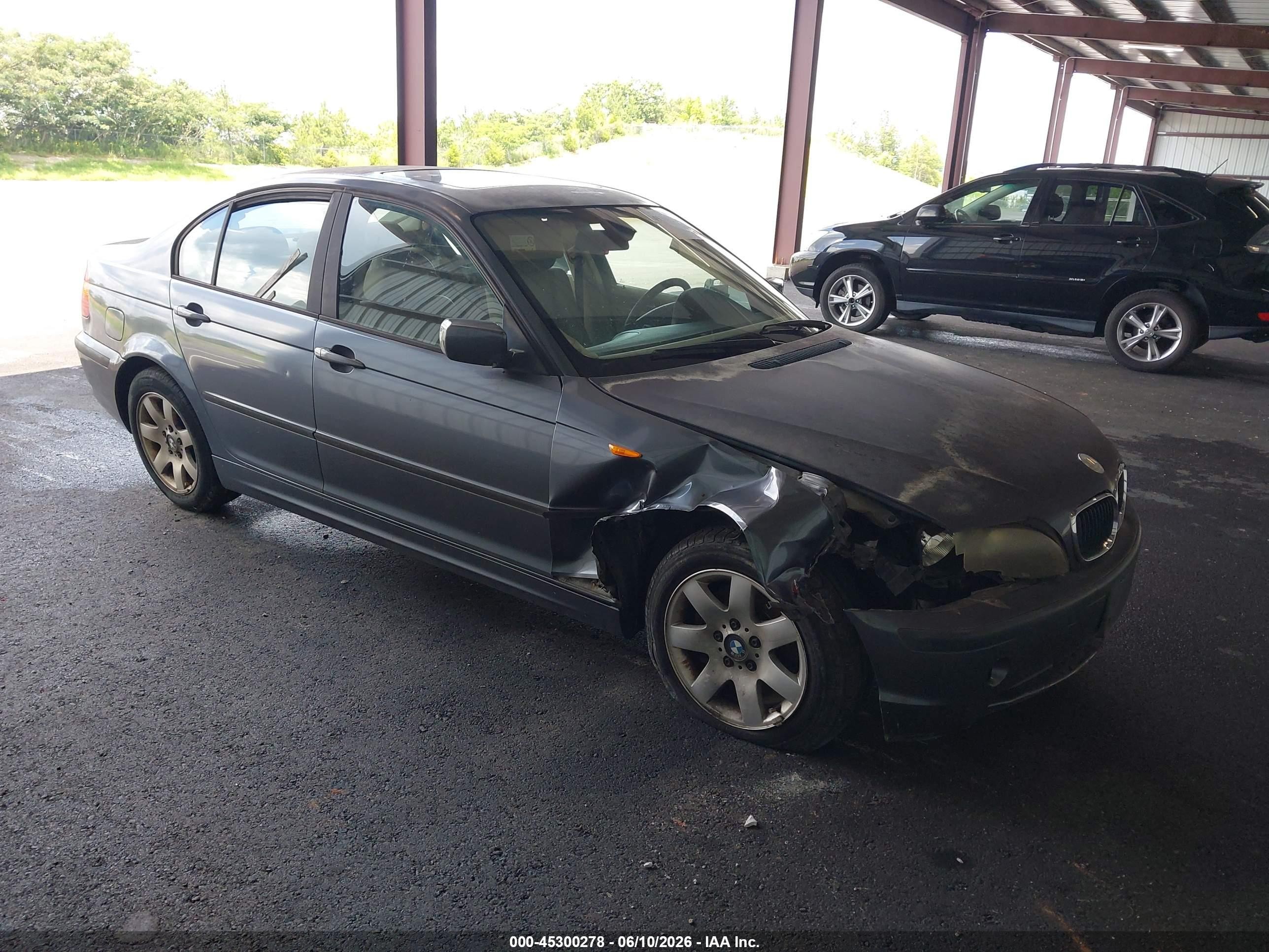 2003 Bmw 325i   Dark Blue vin: WBAEV33473KL81102