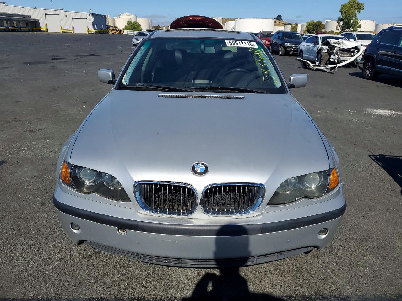 2002 Bmw 325 I Silver vin: WBAEV33492KL68351