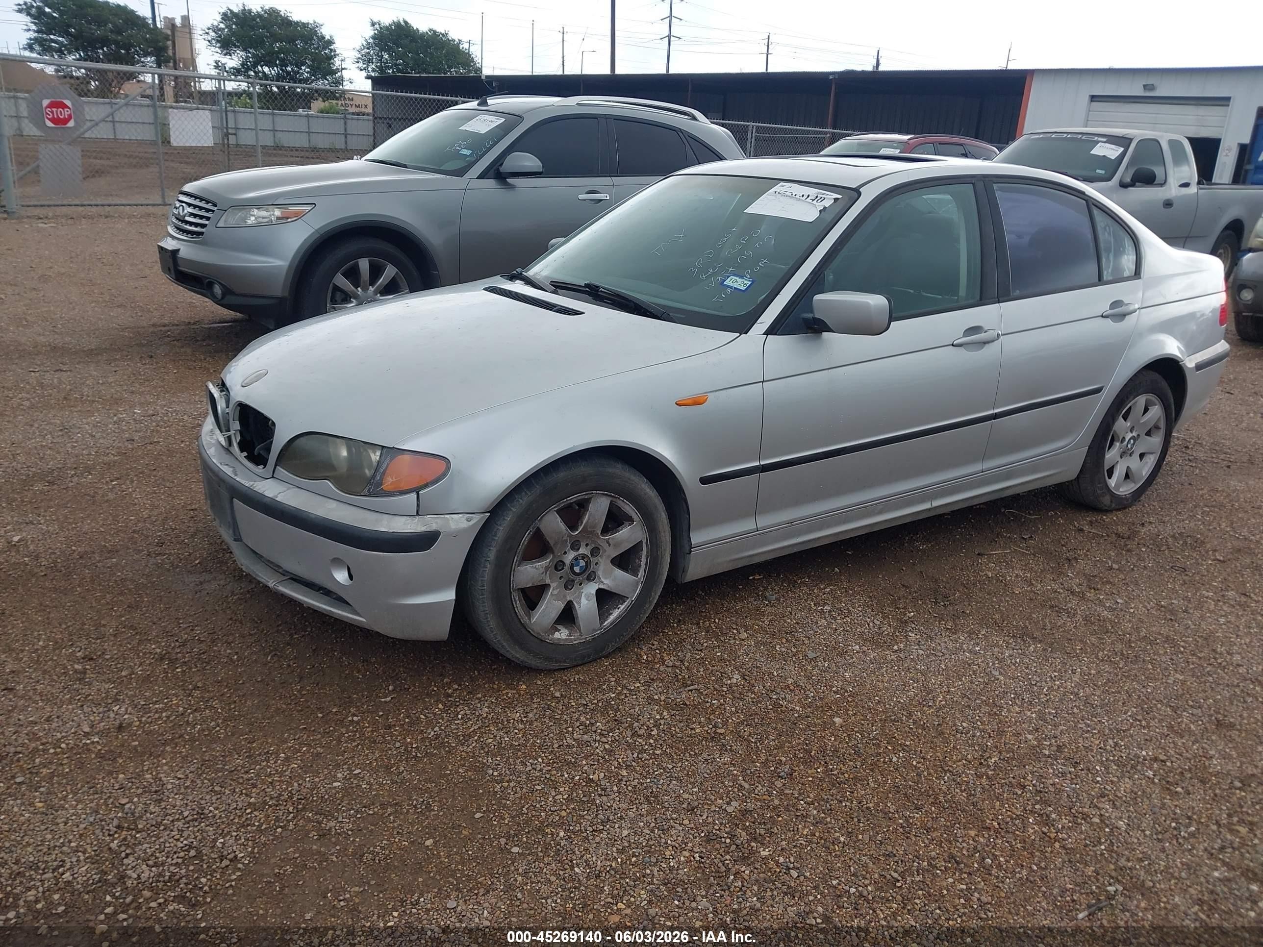 2002 Bmw 325i   Gray vin: WBAEV33492KL77910