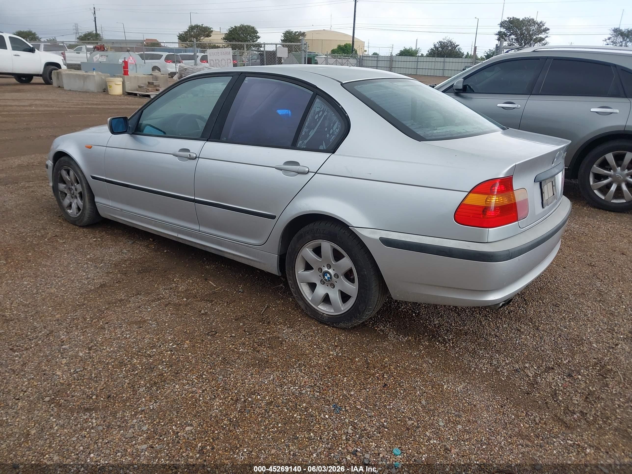 2002 Bmw 325i   Gray vin: WBAEV33492KL77910