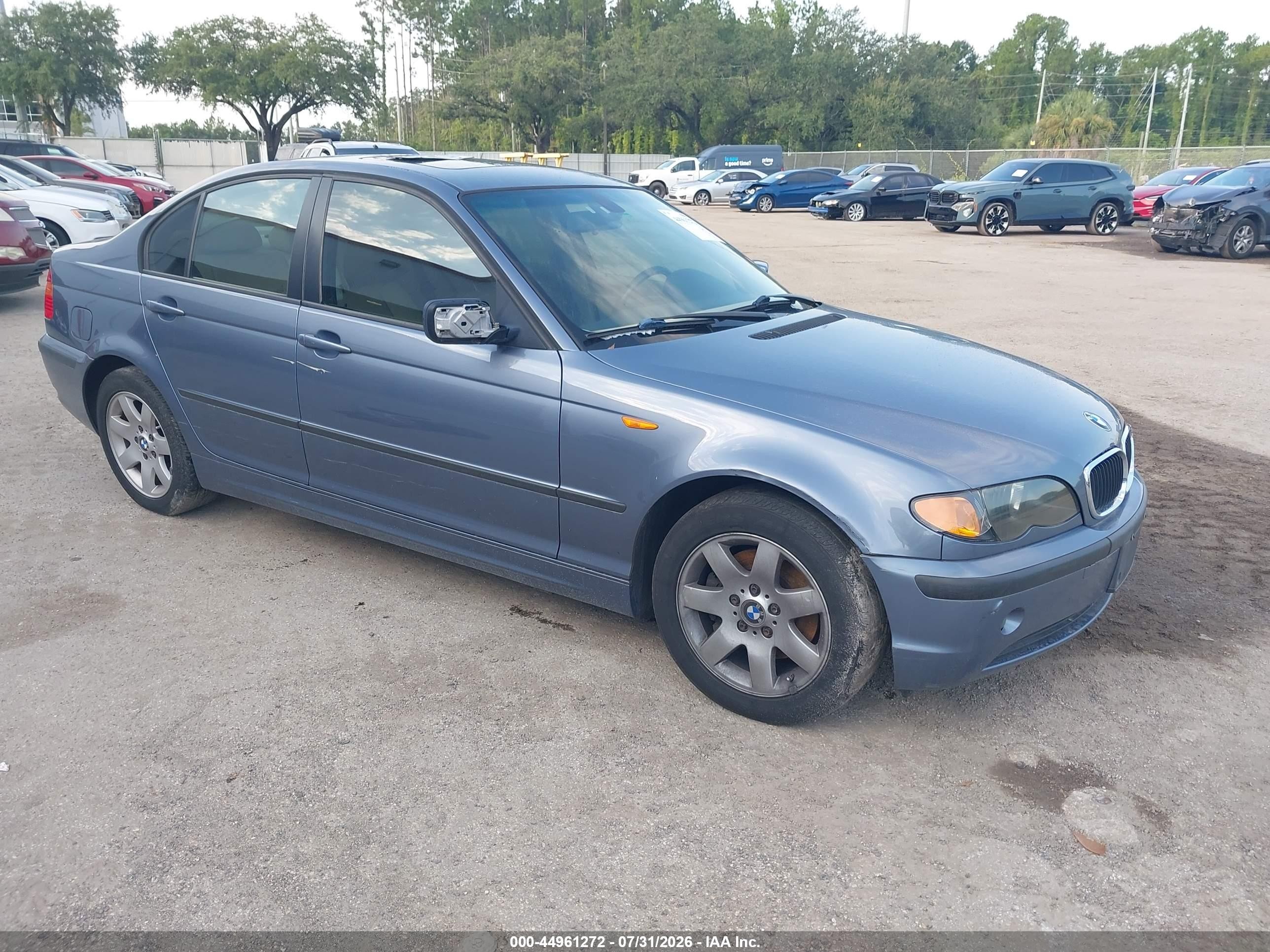 2005 Bmw 325i   Blue vin: WBAEV33495KW19938